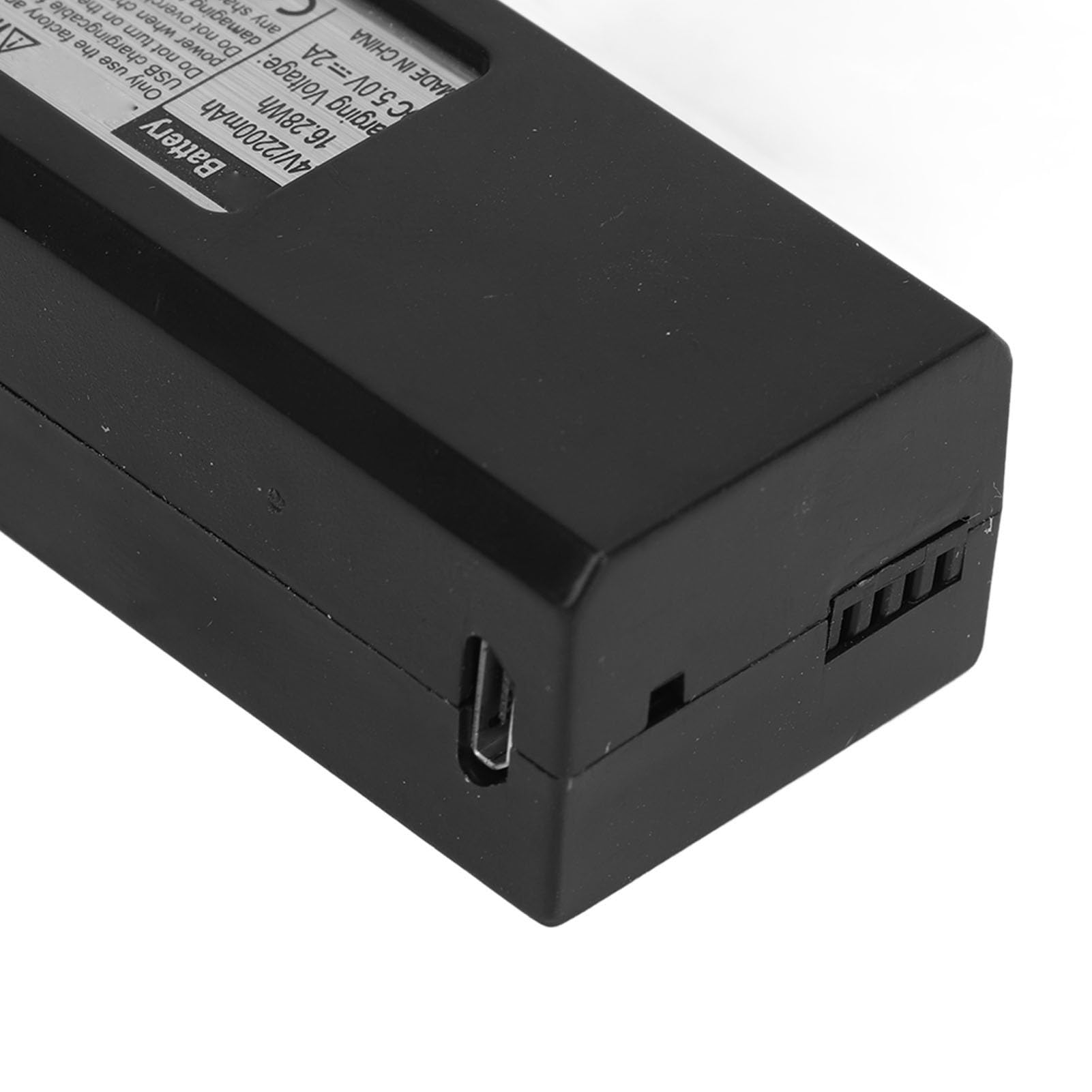 Batterie de Drone 7,4 V, Batterie de Drone 2200 MAh, Durable Contre Les Surcharges, Remplacement Sûr pour Quadrirotor (Black)