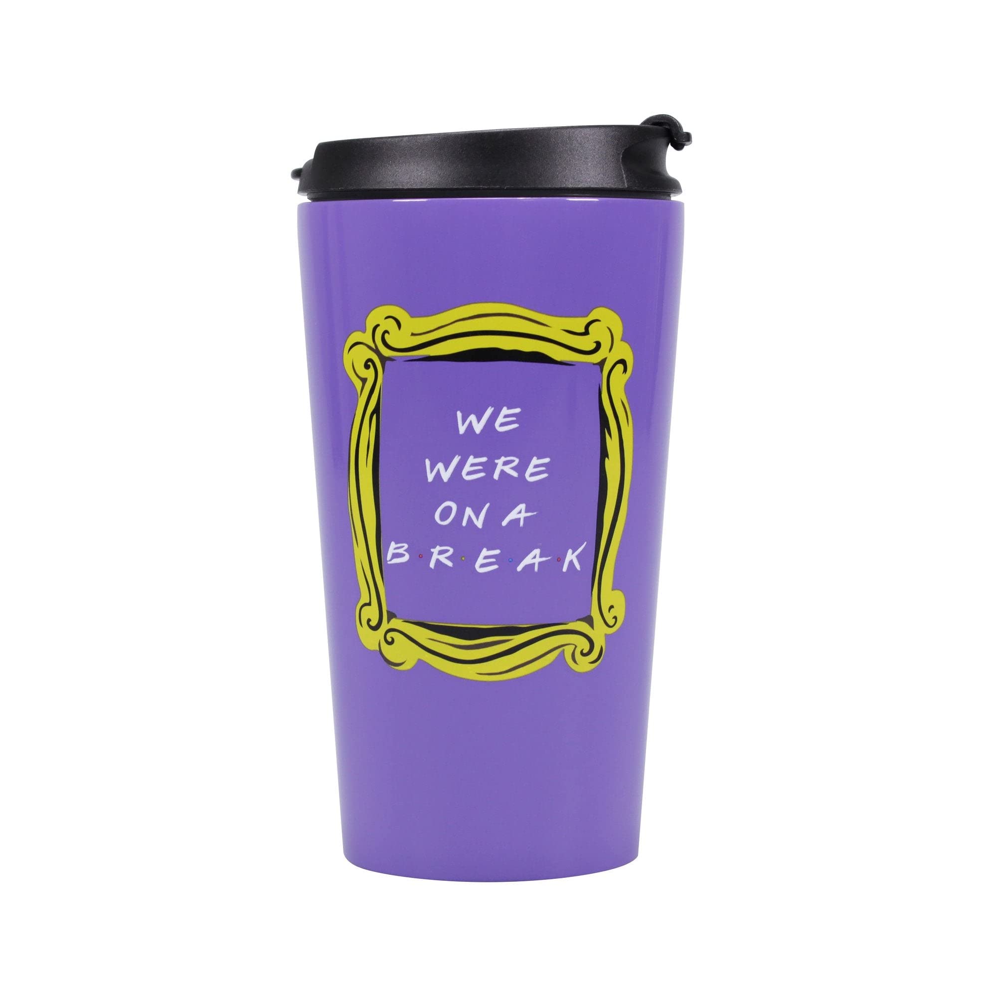 Friends Multicoloured Half Moon Bay We Were On A Break Travel Mug, 1 Count (Pack Of 1)