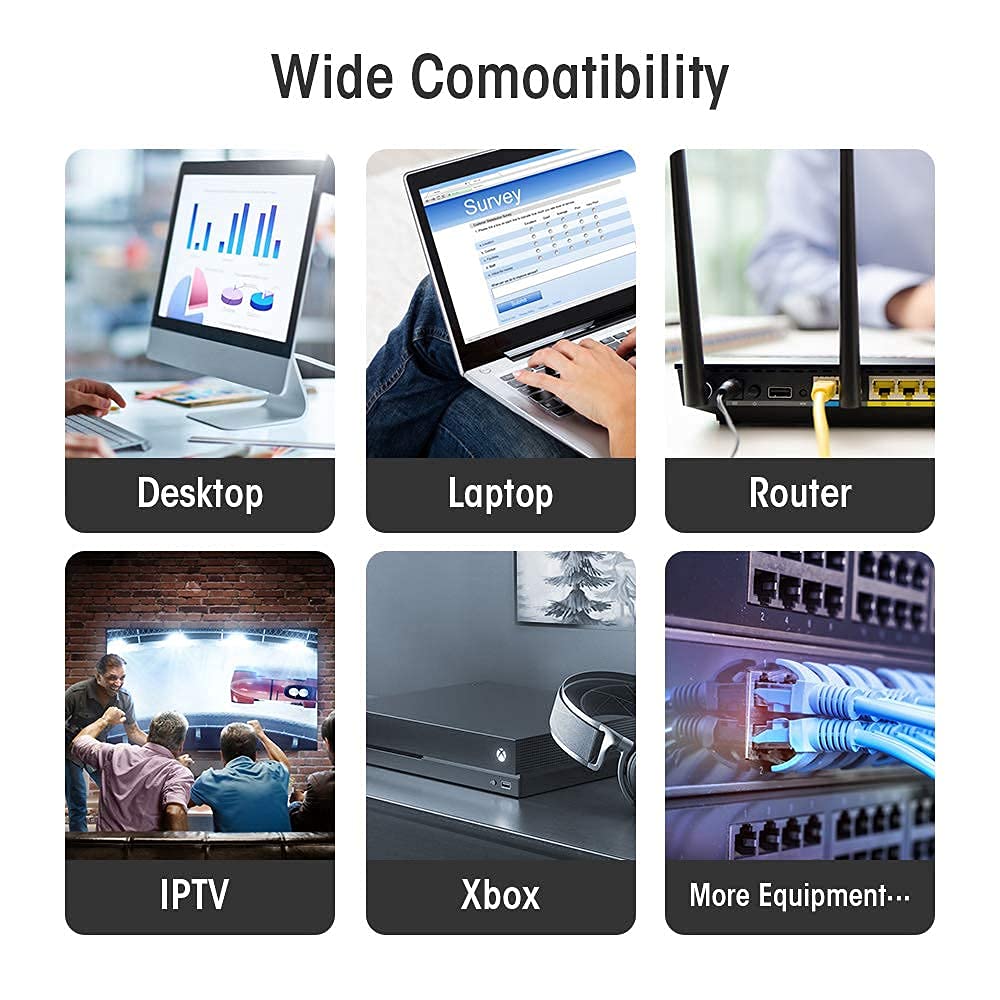 Connettori RJ45 Cat 6 STP - Confezione Da 50 Pezzi Per Cavi Di Rete, Compatibili Con Cat 5/5e - Foto 8