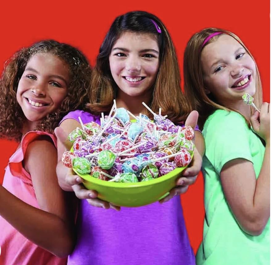 Express Minds llc Dum Dums Pops, Assorted Flavors Lollipops in Bulk Candy, 12 LB (192 OZ)- 1000 Pieces -All-Time Classic Flavors - Lollipops Bulk, Bulk Suckers, Individually Wrapped - Bulk Candy For Any Occasion