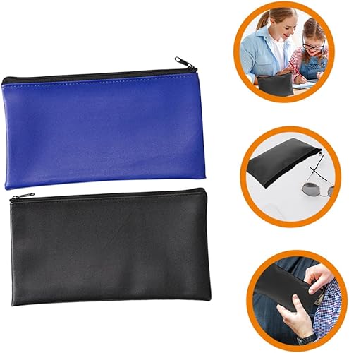 Miniatura 4 de Tofficu 2 unids impermeable bolsa de depósito carpetas de oficina impermeable bolsa de documentos impermeable bolsa de documentos carpeta de recibos