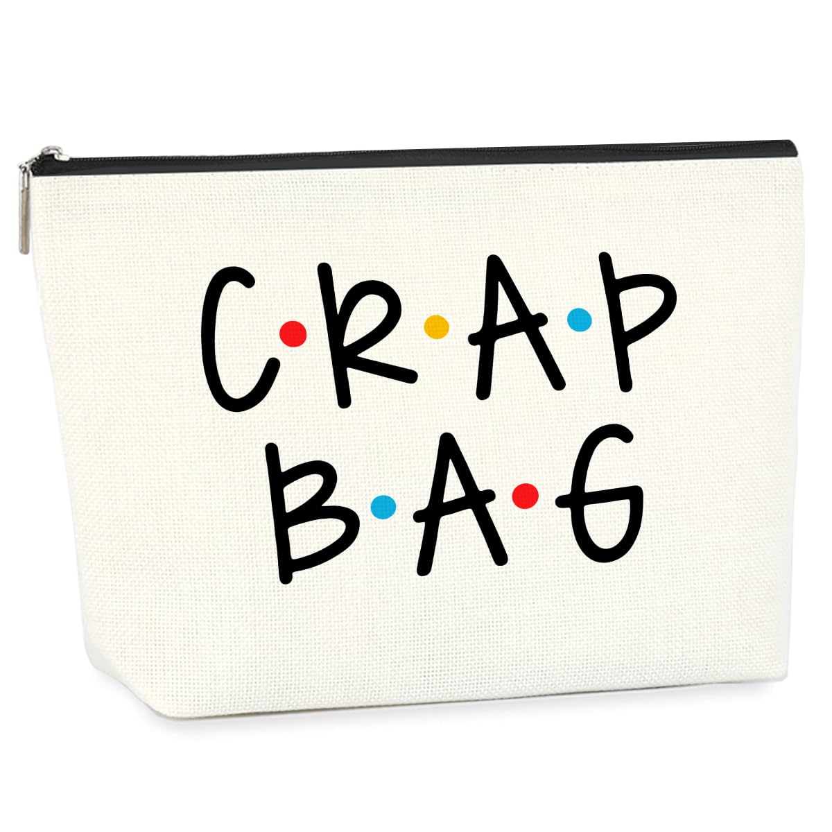 WFDN Funny TV Show Merchandise Gifts Makeup Bag Cosmetic Bag Friendship Gifts for Women Female Lady Friend Coworker Birthday Christmas Graduation