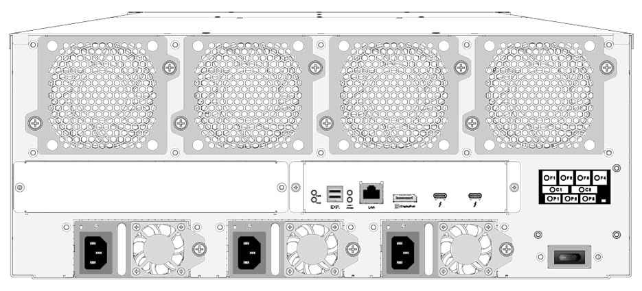Image of Areca ARC-8050T3-24R Thunderbolt 3.0 Host Interface