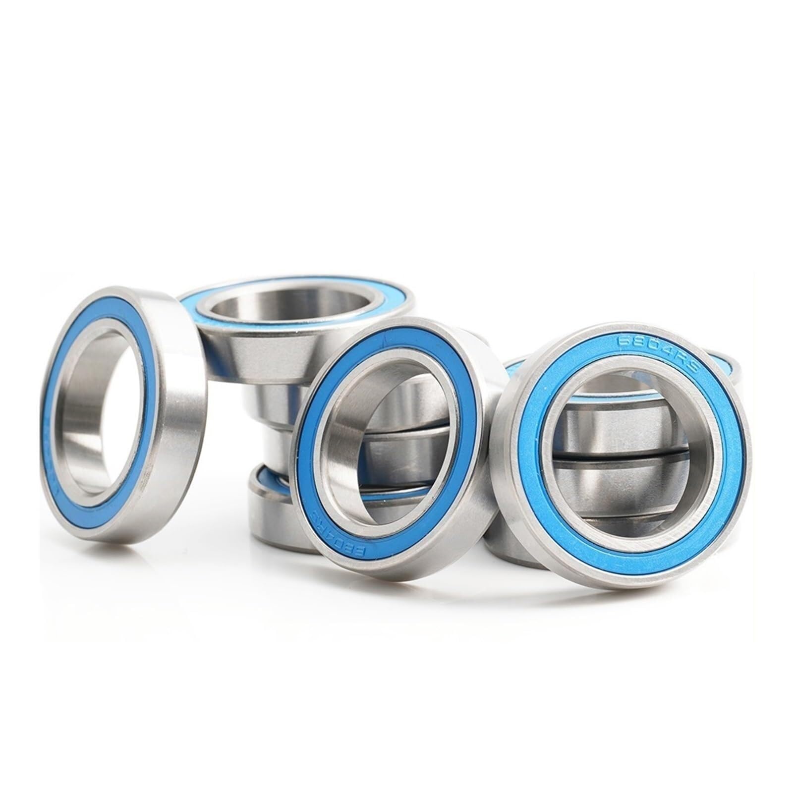 Gqnblvhzupdm One Color Industrial Shaft Bearings, 10Pcs 6804Rs Bearing 20X32x7mm For Electric R/C Car Truck 6804 Rs 2Rs Ball Bearings 6804-2Rs Blue Sealed