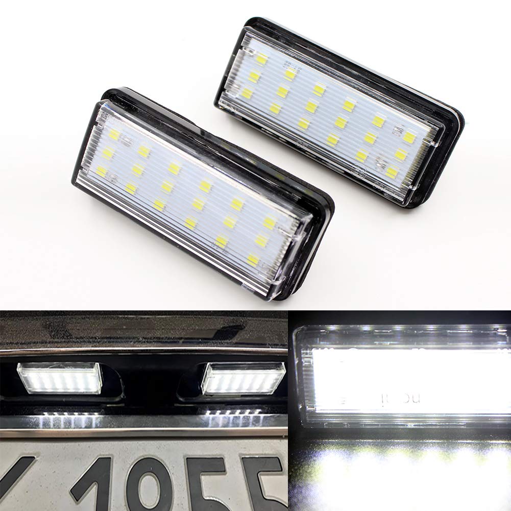 Xinctai 2PCS LED Number License Plate Light Lamp for Lexus LX470