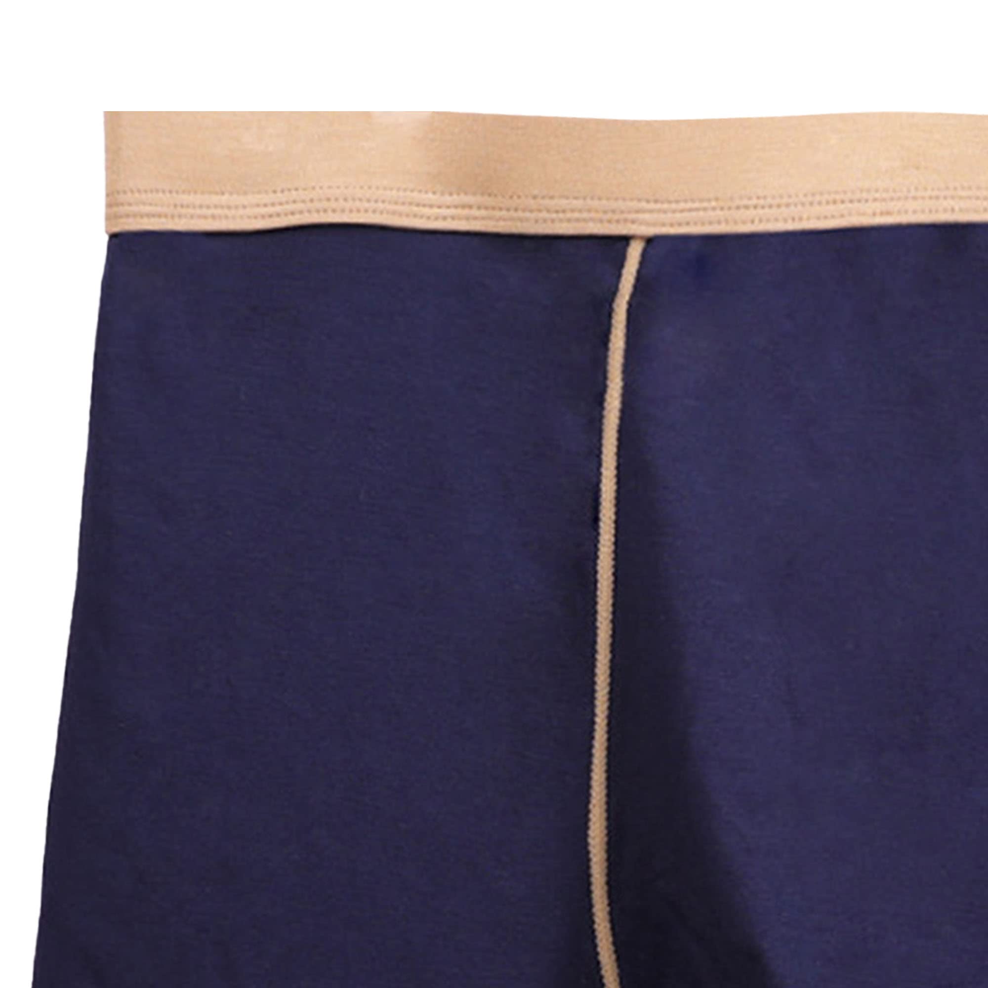 JEShifangjiusu - Biancheria intima morbida da uomo, elastica, confortevole, traspirante, confezione di biancheria intima in cotone che assorbe l'umidità