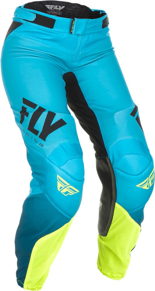 Fly Racing Lite Womens Pants Blue/Flo Yellow 11/12