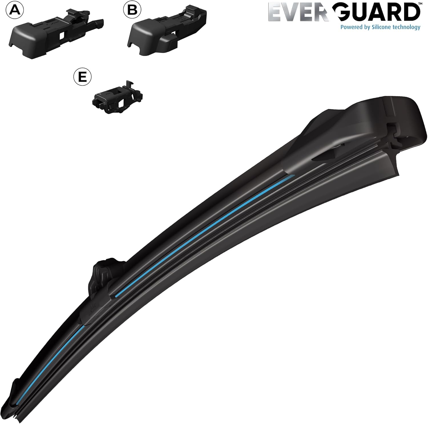 VALEO EVERGUARD Premium VSF48 Silicone Technology Wiper Blade 566006 Length: 19 inches Front (Pack of 1)