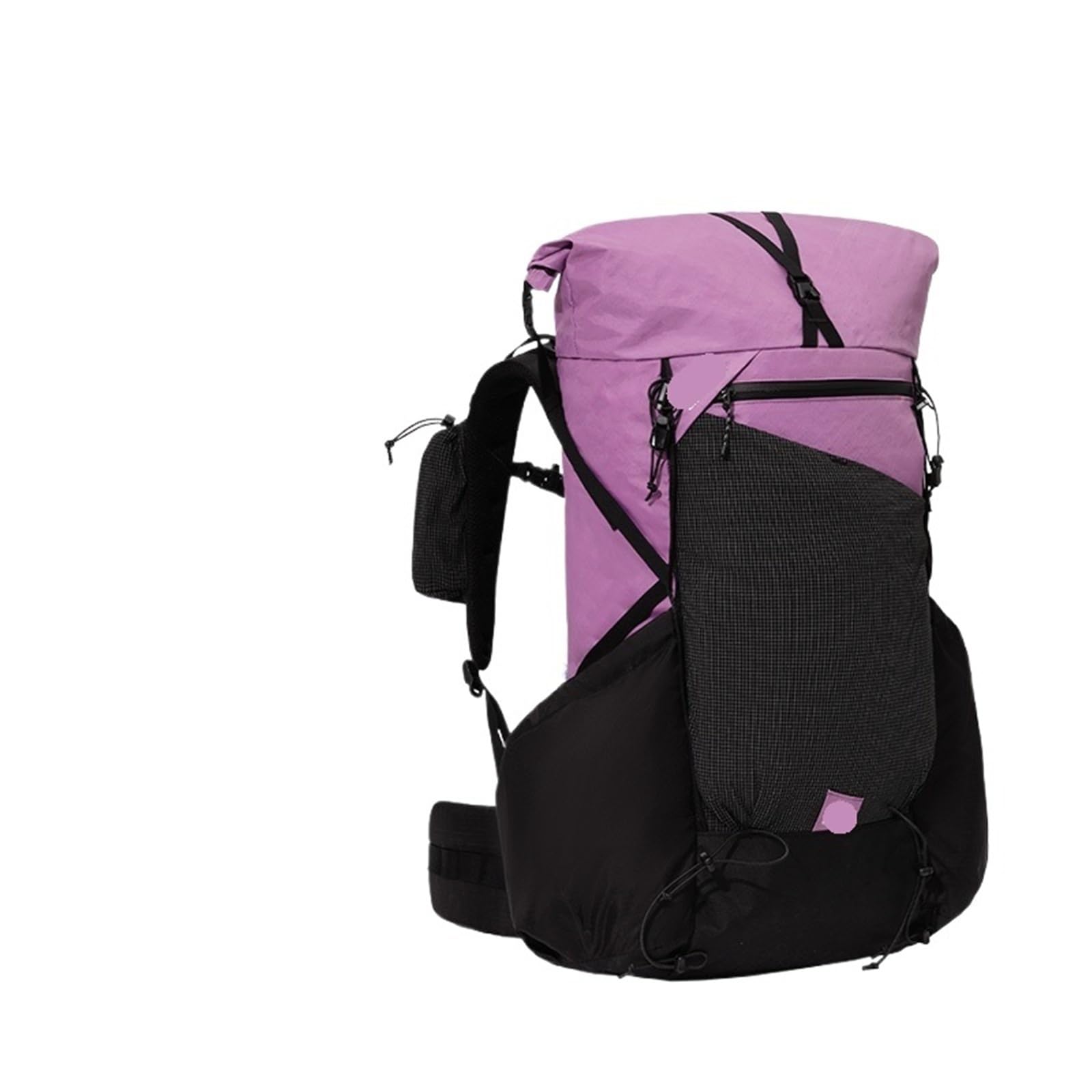 Mochila Senderismo Mochila de senderismo ligera 40+10L impermeable(Lilac-S)