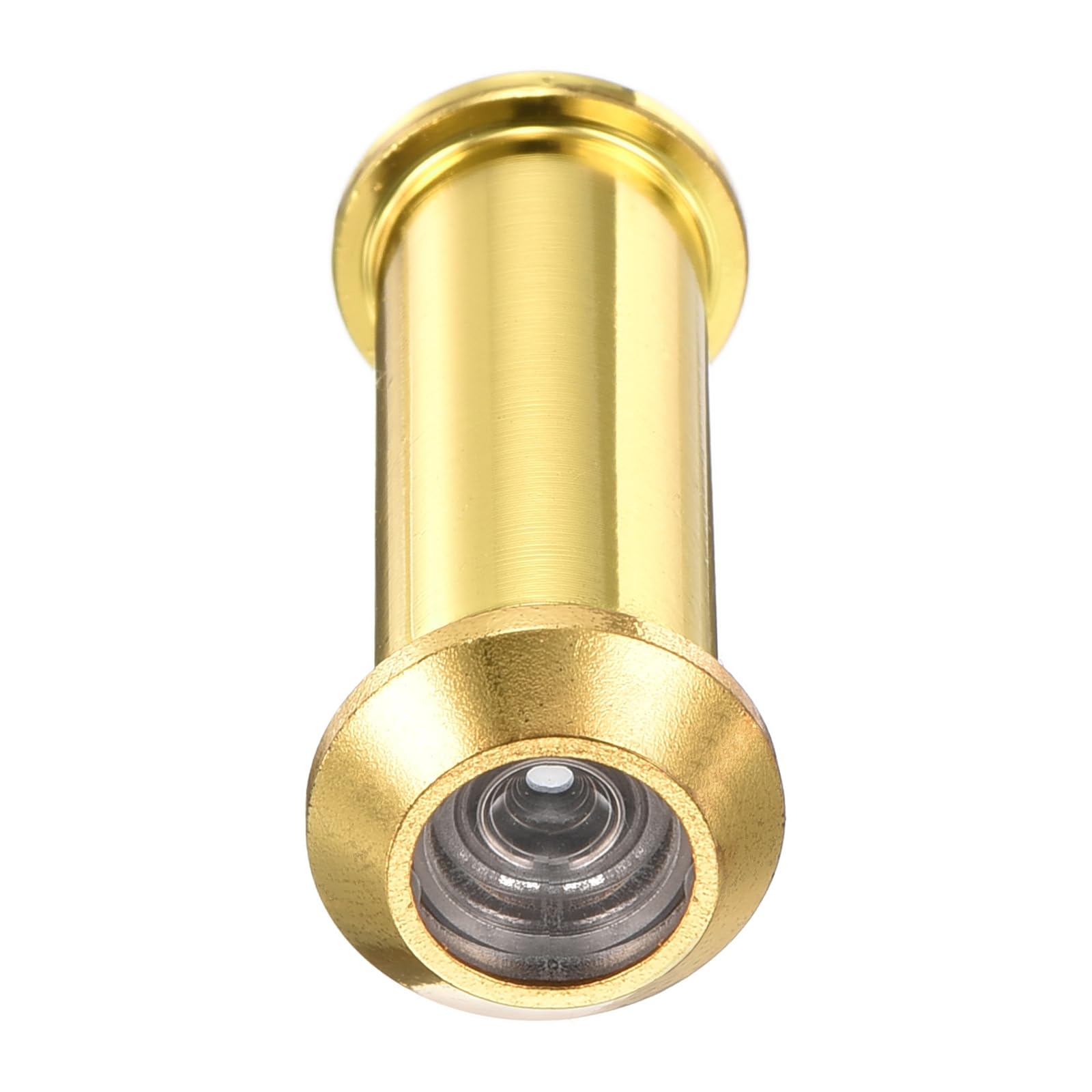 PATIKIL 1/2" Door Viewer Peephole 160-Degree Door Viewer Fits 1-3/8" to 2-3/8" Door Peep Hole for Home Office Hotel Gold