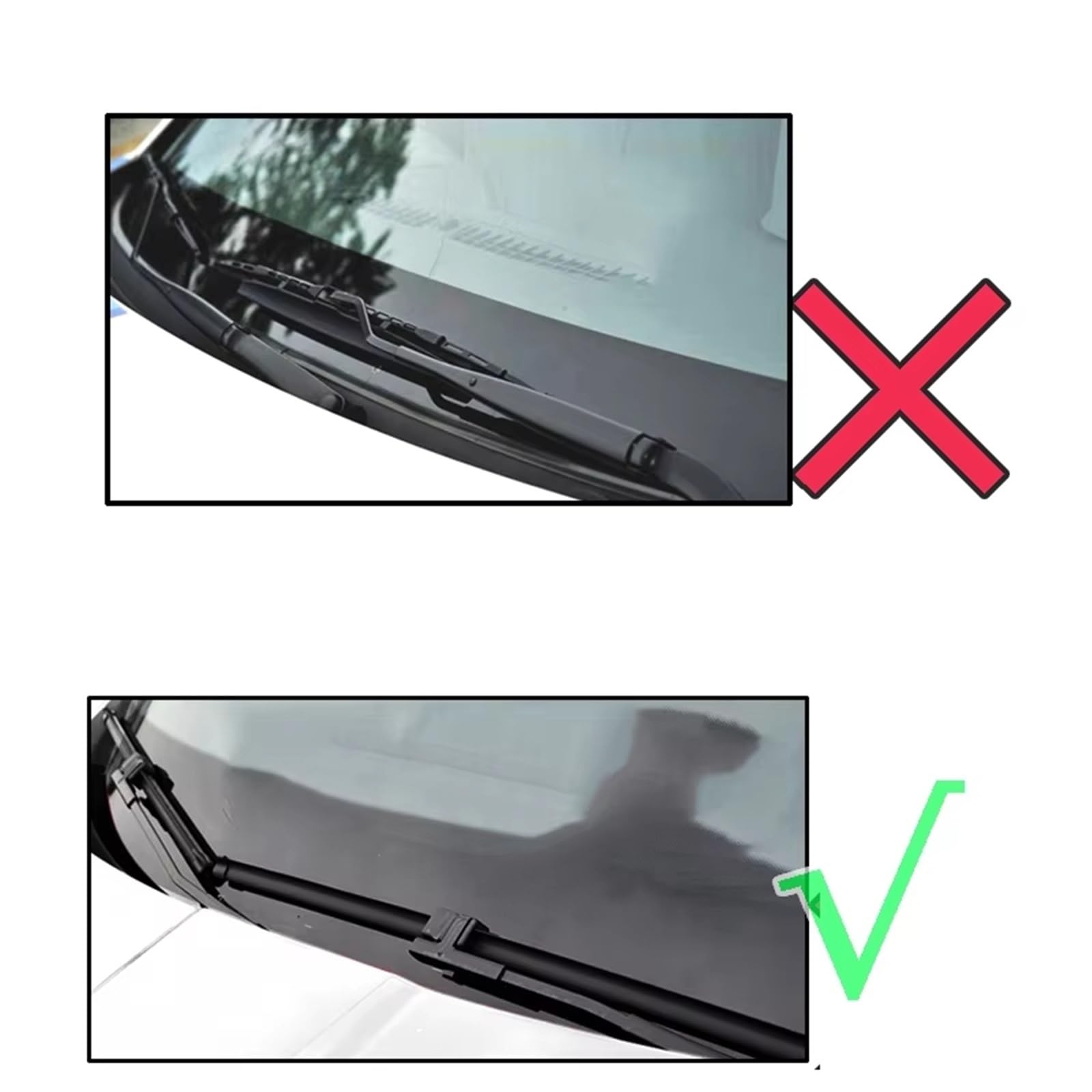 Escobillas limpiaparabrisas Delanteras de 21"+19" compatibles con VW Bora 2002-2005. Limpiaparabrisas de Coche, limpiaparabrisas, limpiaparabrisas, Conjunto de escobillas limpiaparabrisas.