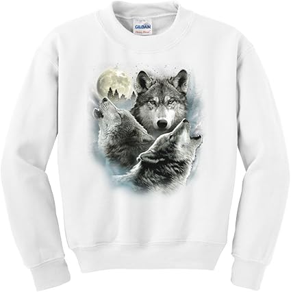 wolf crewneck