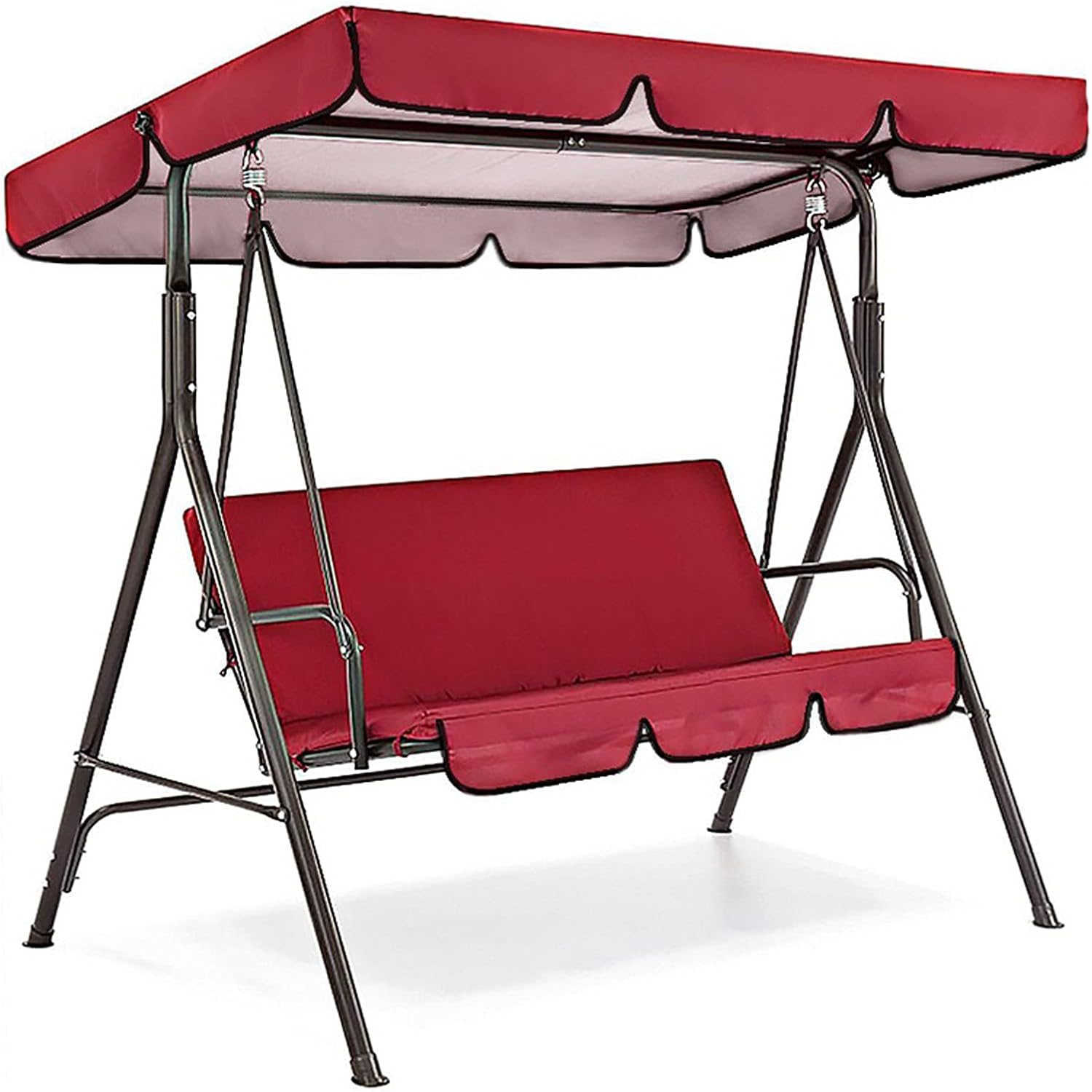 Foviza Porch Swing Cover Swing Canopy Ceiling Cover Outdoor