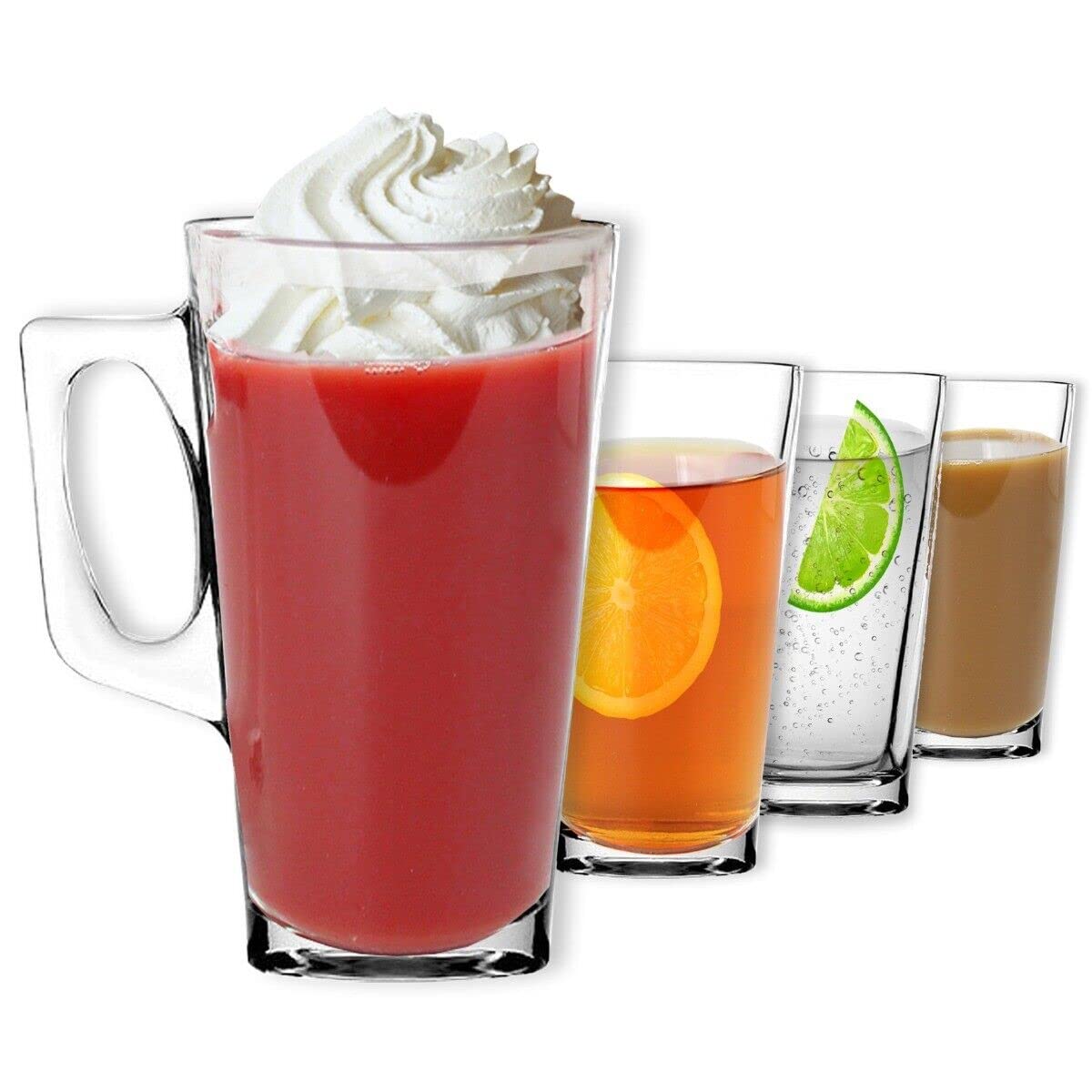 Bicchieri Da Latte, 240 Ml Resistenti Alla Temperatura - Tazze Da