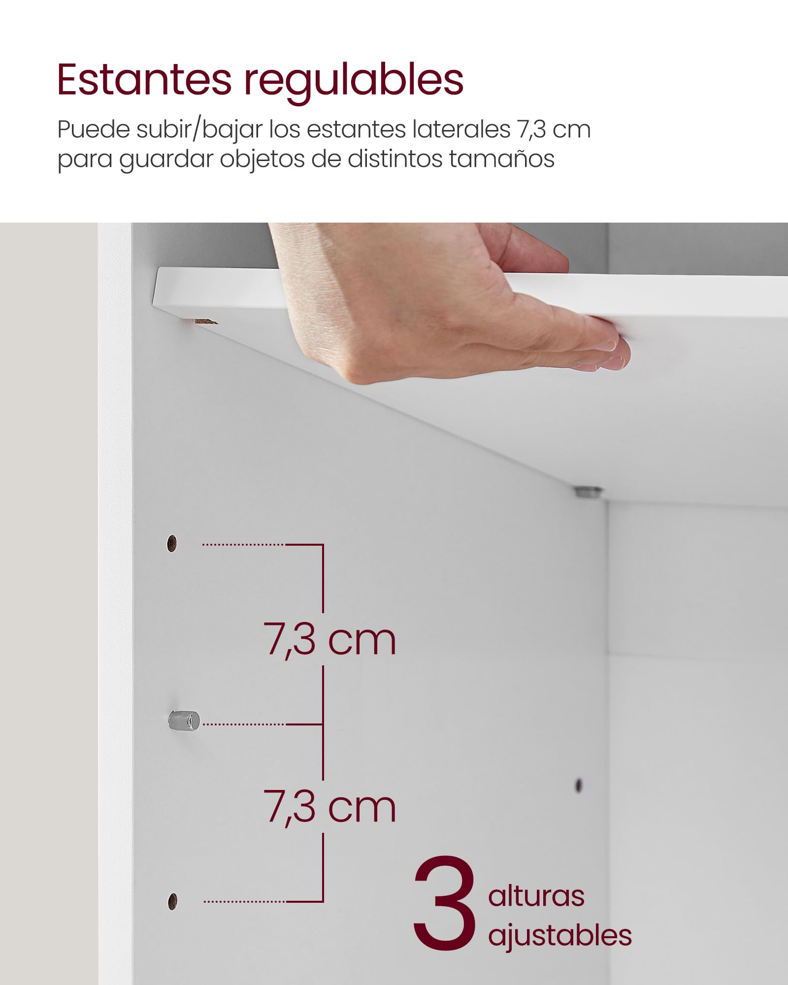 VASAGLE Custos Colección - Banco Zapatero, Zapatero con Asiento, con Cojín y 9 Compartimientos, Estantes Ajustables, para Entrada, Sala de Estar, 30,3 x 78,5 x 48 cm, Blanco Clásico LHS009W14