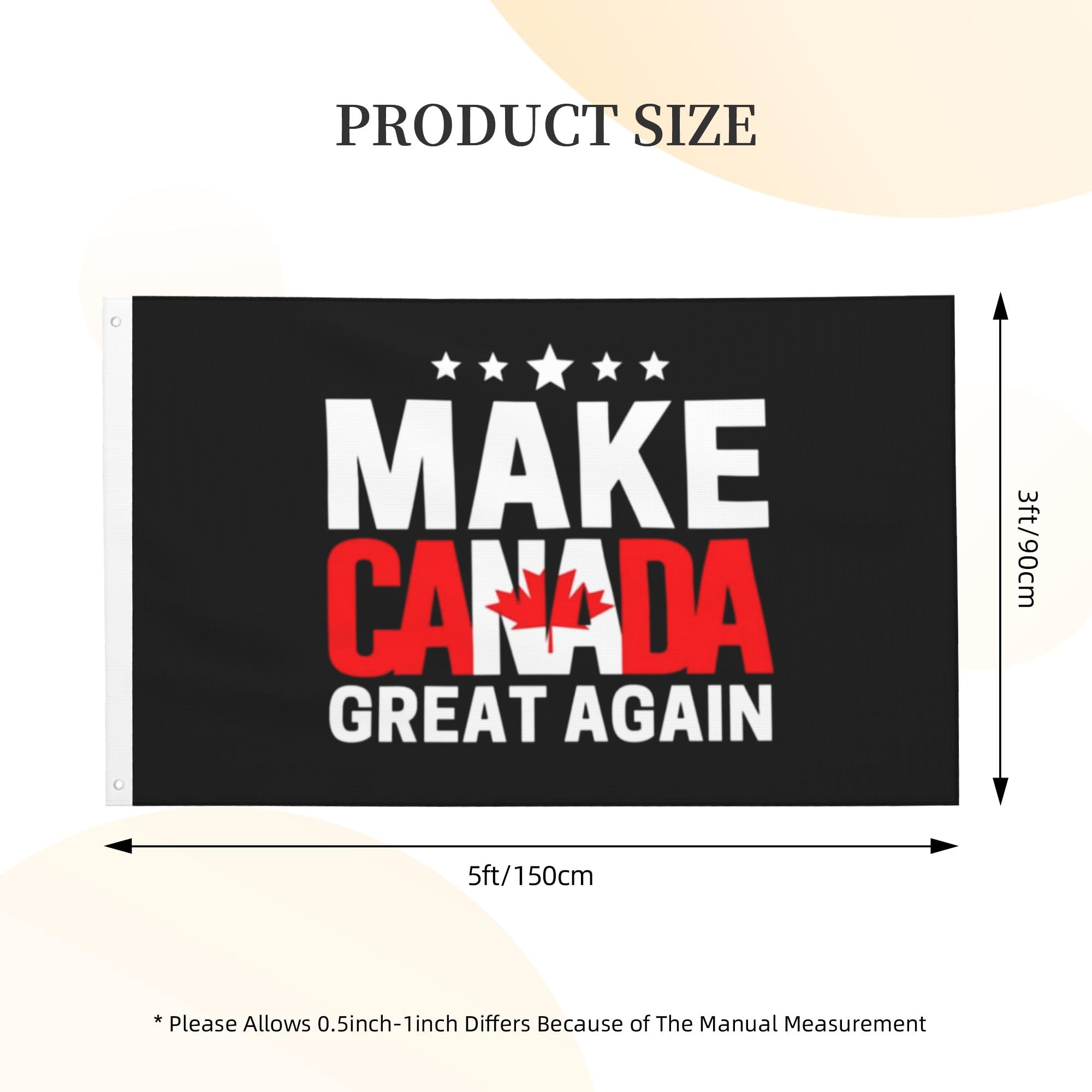 Make Canada Great Again Flag Canada National Day Banner With 2