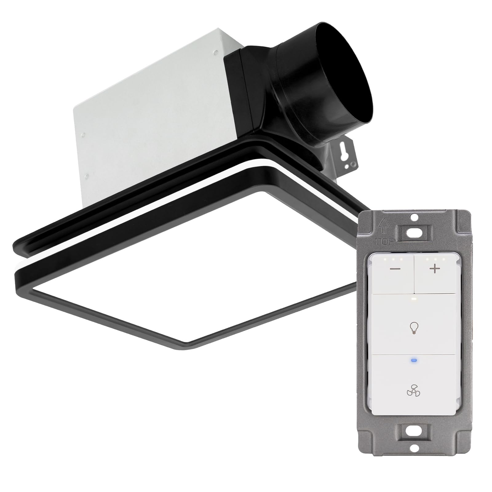 Bathroom Ceiling Fan Bathroom Exhaust Fan With Bluetooth Speaker - Main Image