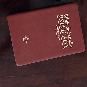 洋書 Biblia interpretada versiculo por Amazon.com: Biblia de estudio Explicada (Piel especial