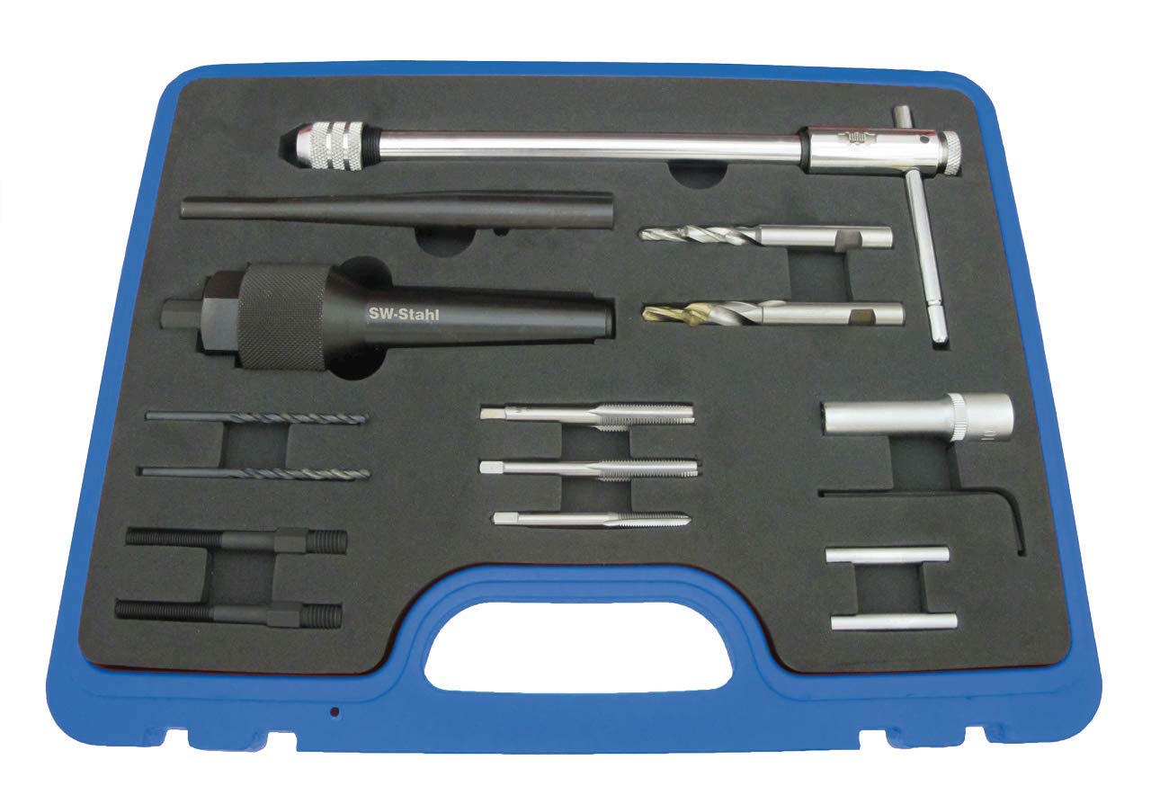 Glühkerzen Werkzeug Set 16-tlg - Reparatur Set Für 8mm & 10mm Glühkerzen