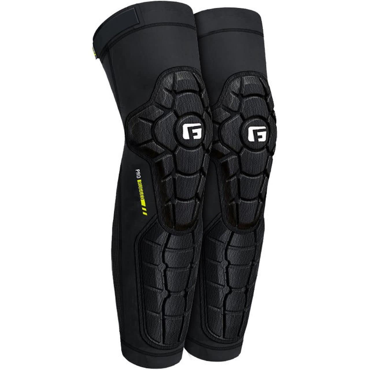 G-Form Rugged 2 Extended Youth - Rodillera y espinillera (talla L/XL), color negro