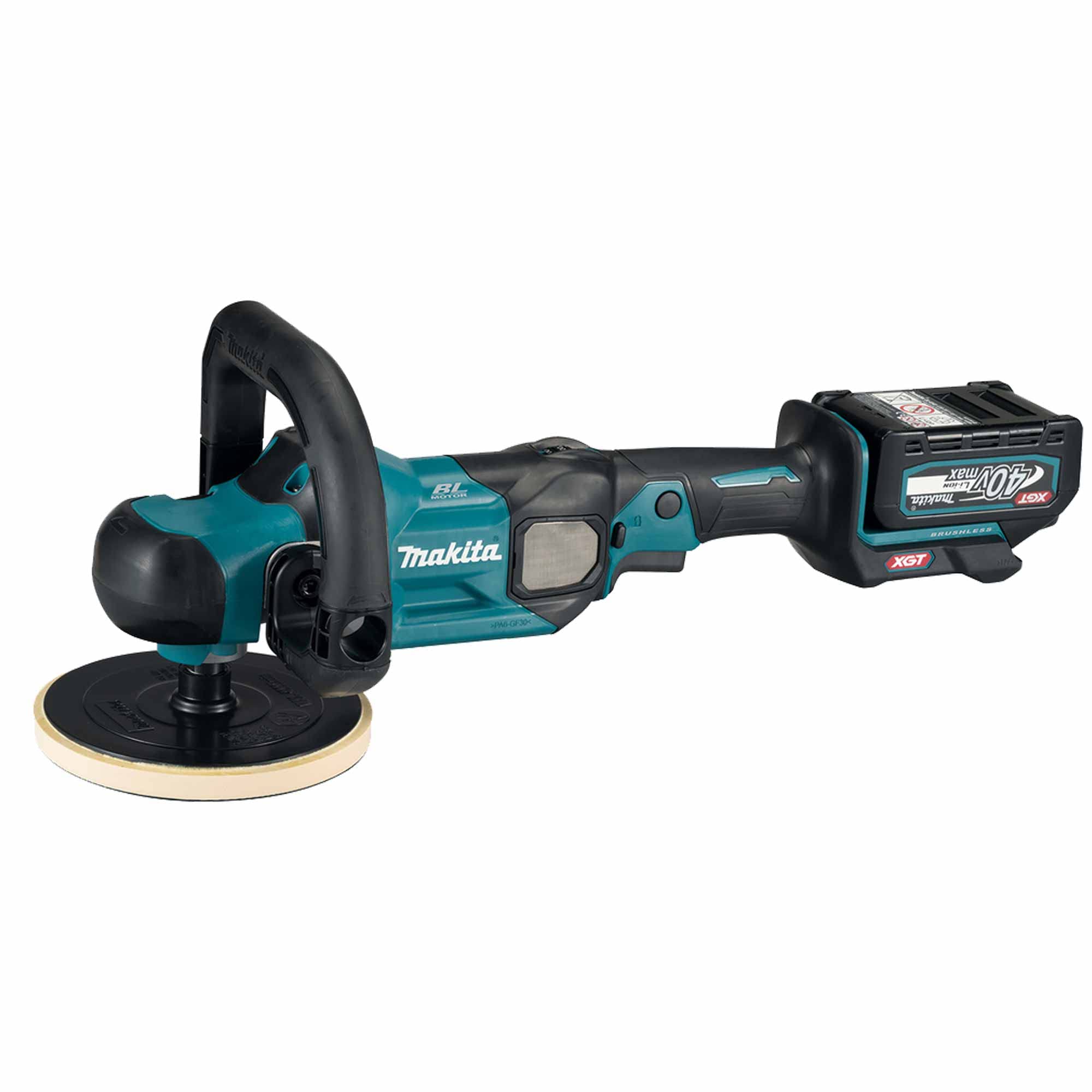 Makita PV001GM201, polisseuse sans-fil 40V, 4Ah, rotative