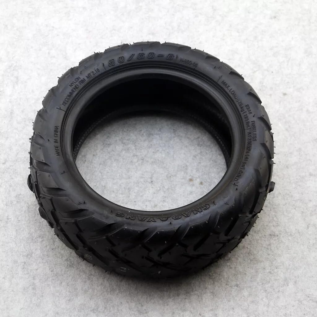 Ruote pneumatiche per scooter elettrici tubeless fuoristrada resistenti all'usura 80/60-6 Accessori per moto
