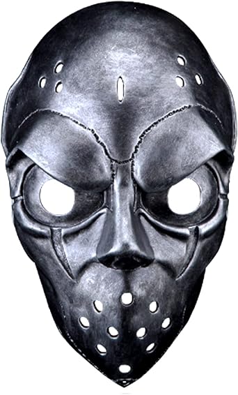 Resin Ice Hockey Goalie Cosplay Mask Halloween Dance Party Costume Mask Prop