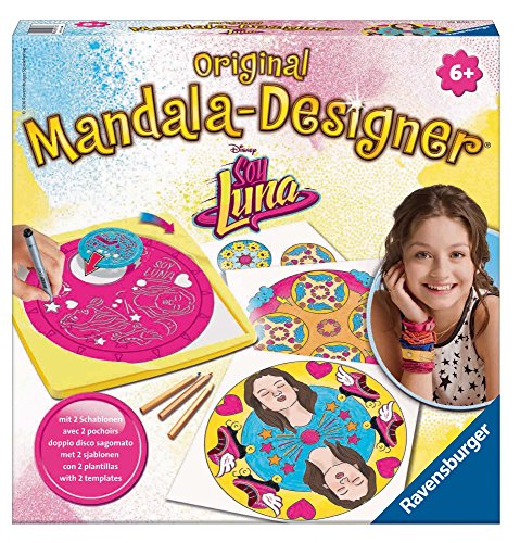Mandala Designer Soy Luna Ravensburger pochoir rotatif 29846