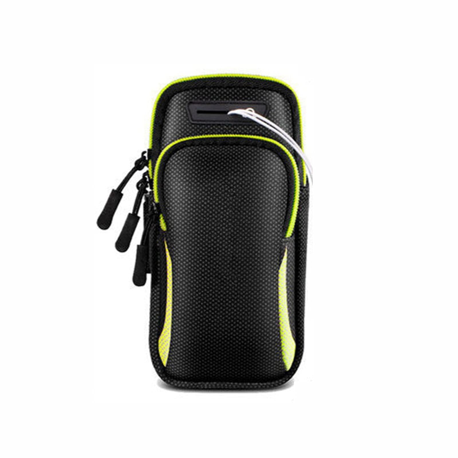 VIZCO Mens Cross Body Bag Universal 6.5'' Waterproof Sport Armband Bag Running Jogging Gym Arm Band Mobile Phone Bags Cover Case Holder (Color : Hortel�)-image-36