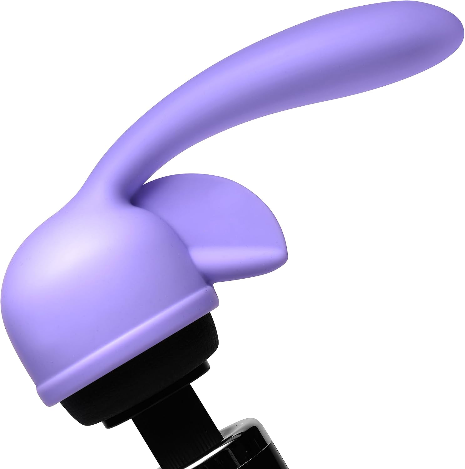 Wand Essentials Nuzzle Tip Wand Massager Attachment for Men, Women & Couples, Soft Silicone Curved Stimulator with Raised Nubs, Fits Most Standard Wand Massagers, Easy-to-Clean, Body-Safe Design