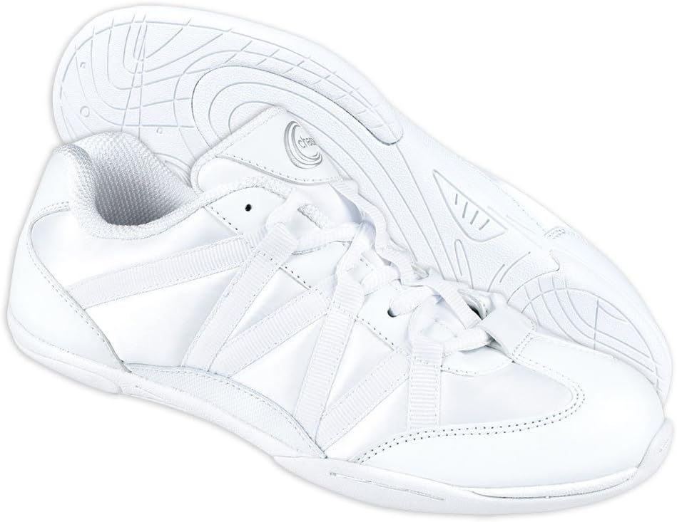 chassรฉ Ace II Cheerleading Shoes - White Cheer Shoes for Girls