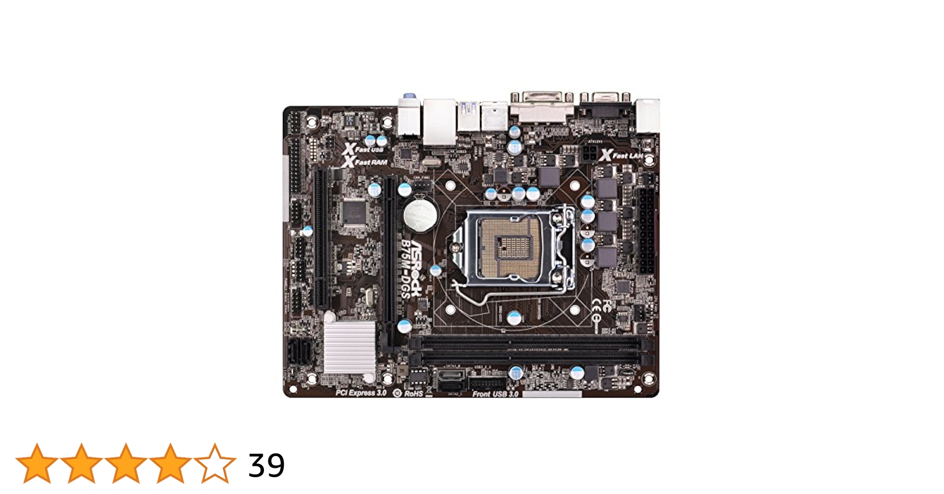 Amazon.com: ASRock LGA 1155 Intel B75 SATA 6Gb/s USB 3.0