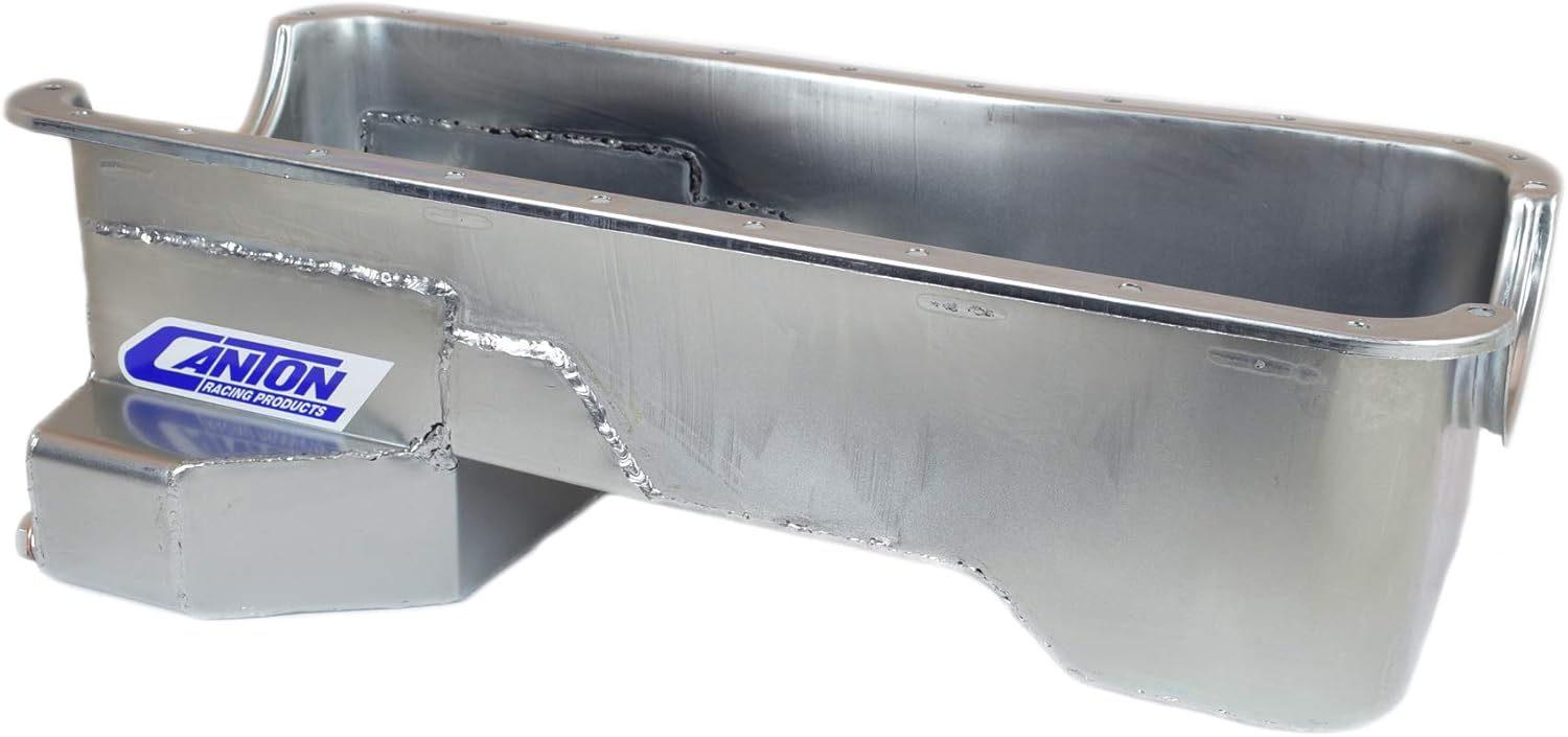 Canton Racing 15-774 Oil Pan (Big Block Rear T Rear Sump), 1 Pack