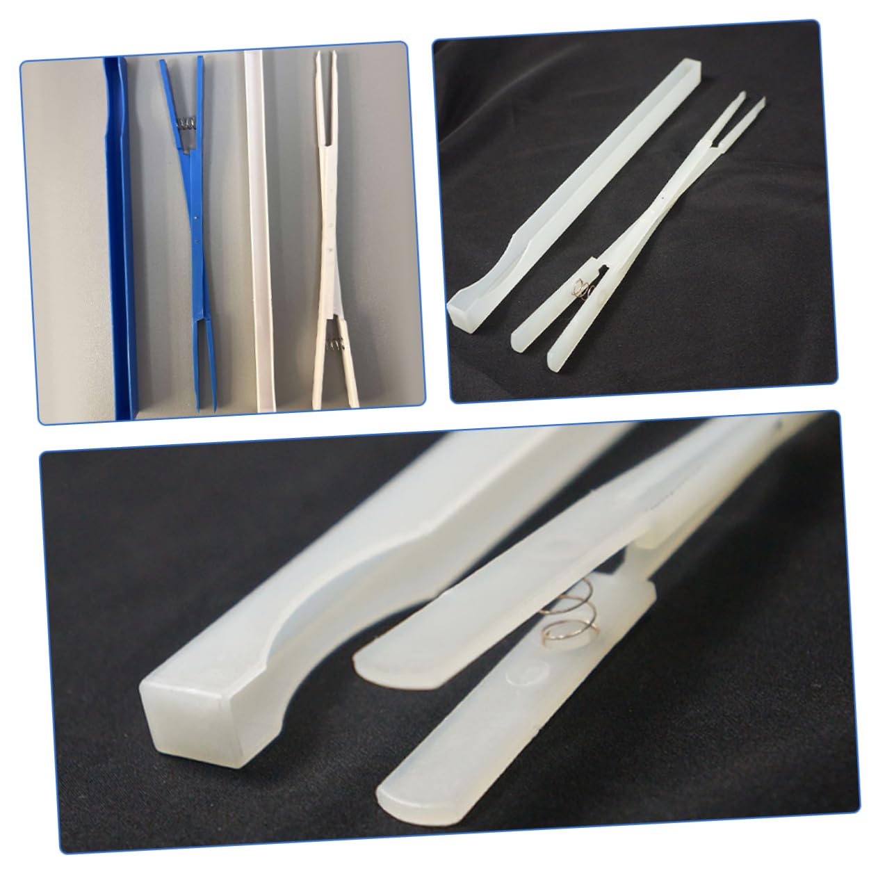 ibasenice 8sets Strumenti Per Accordatura Pianoforte Mute Clip Nylon Per Tuning Senza Suoni Indesiderati Accessori Per Pianisti Professionisti e Principianti