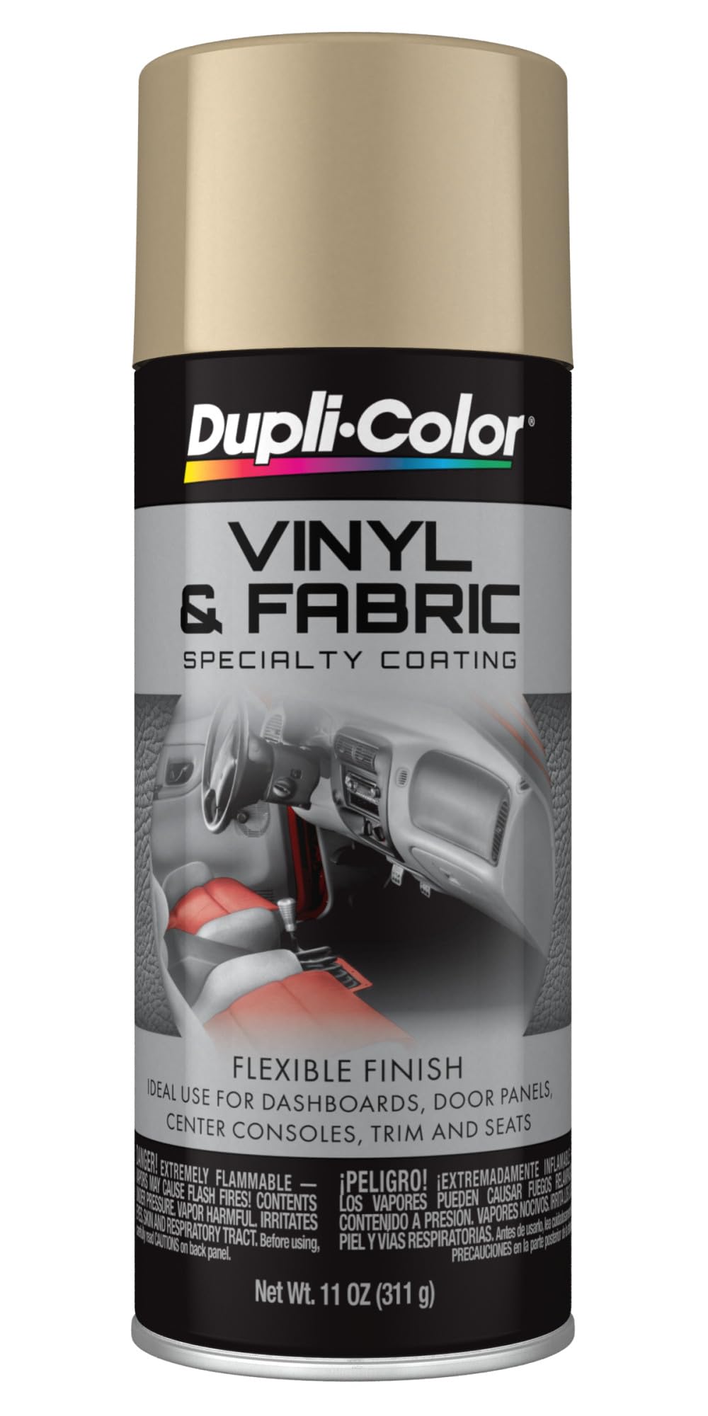 Dupli-Color Vinyl &amp; Fabric Spray, Desert Sand, 11 oz