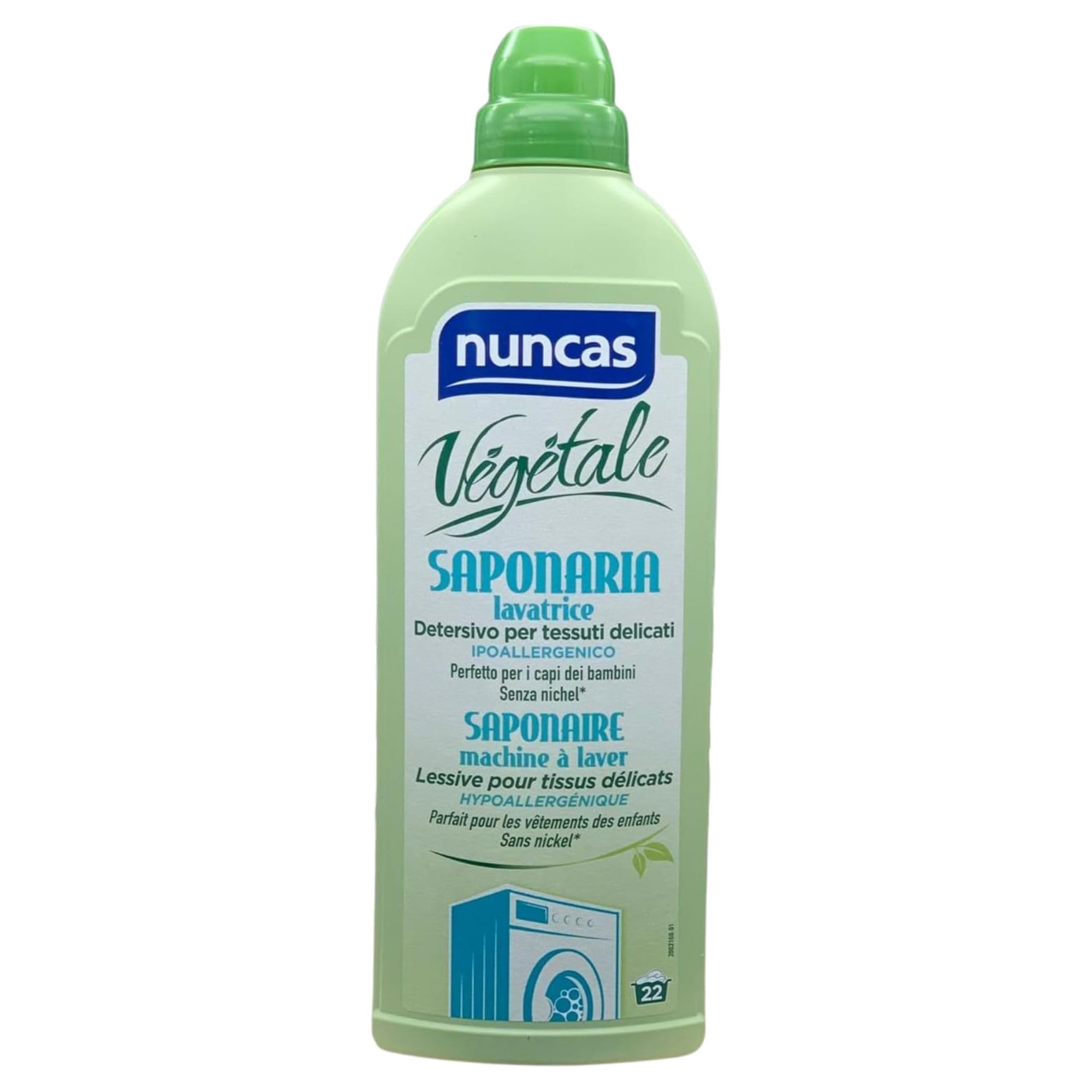 SET 3 VEGETALE SAPONARIA LAVATRICE 1 LT + IGIENIZZANTE SPRAY 150 ML.