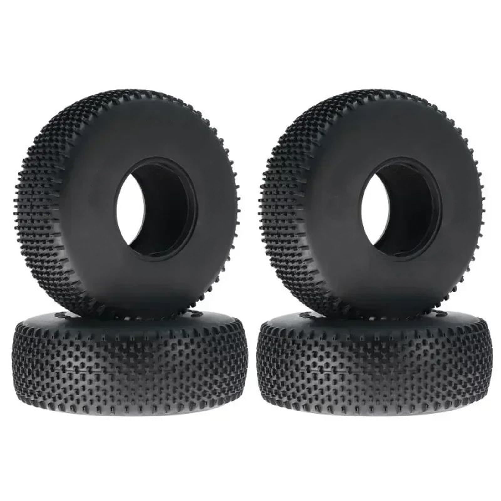 Per Scx10 Per Trx4 Per Mini D90 1/10 Rc Parti Automobili Morbida Gomma Naturale 1.9 "Pelli Pneumatici 118mm Od 42mm Larghi Aletta Battistrada 4 Pezzi Ricambi Modellini RC