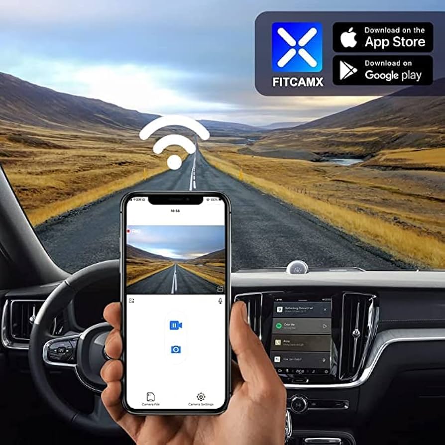 Amazon.co.jp: Fitcamx 4K ドライブレコーダー ボルボ S60/V60