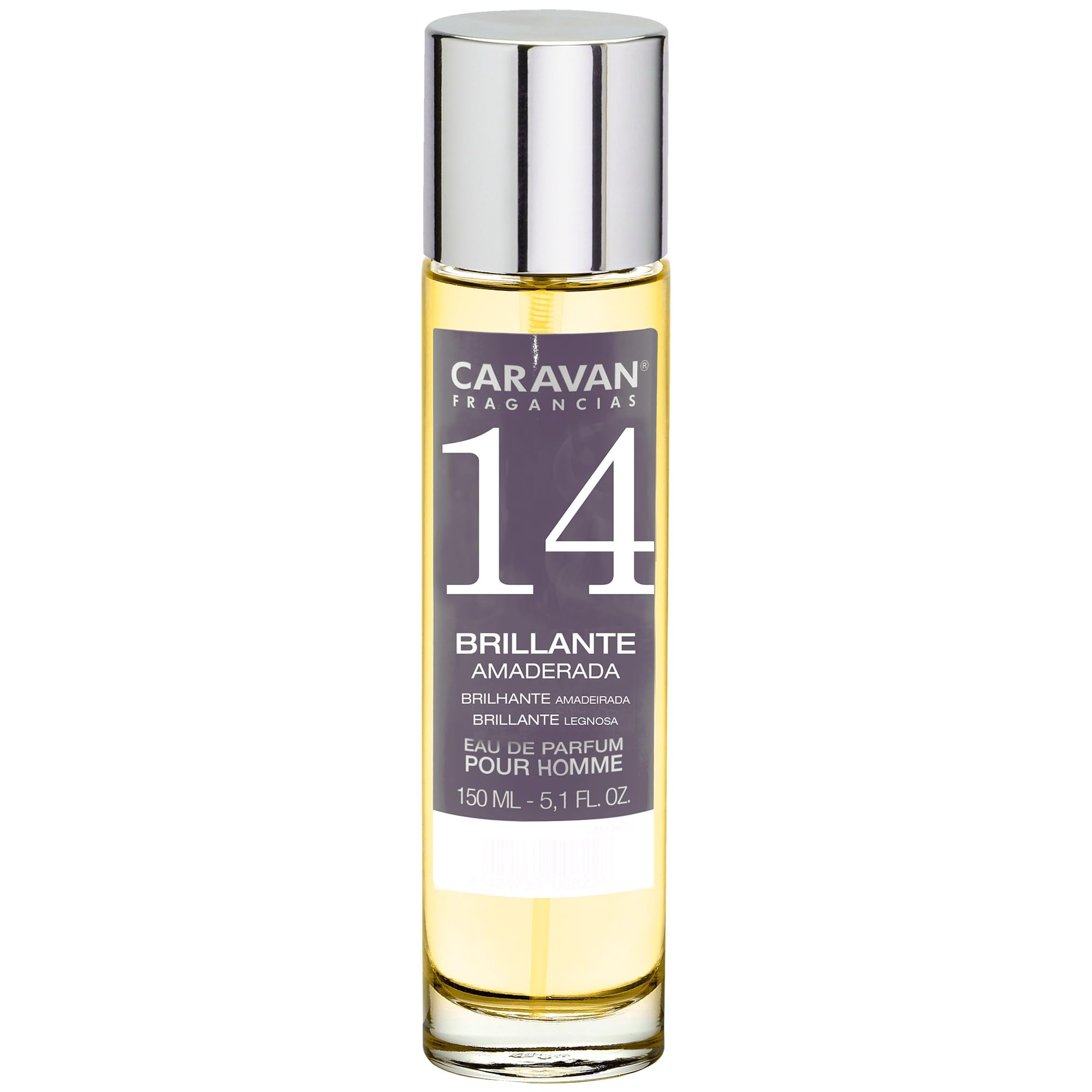 Set de 6x 150ml Caravan perfume de hombre Nº14
