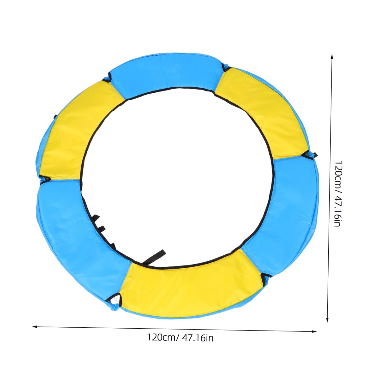 Totority Trampoline Edge Cover Outdoor Trampoline Protector Oxford Fabric Jumping Bed Pad