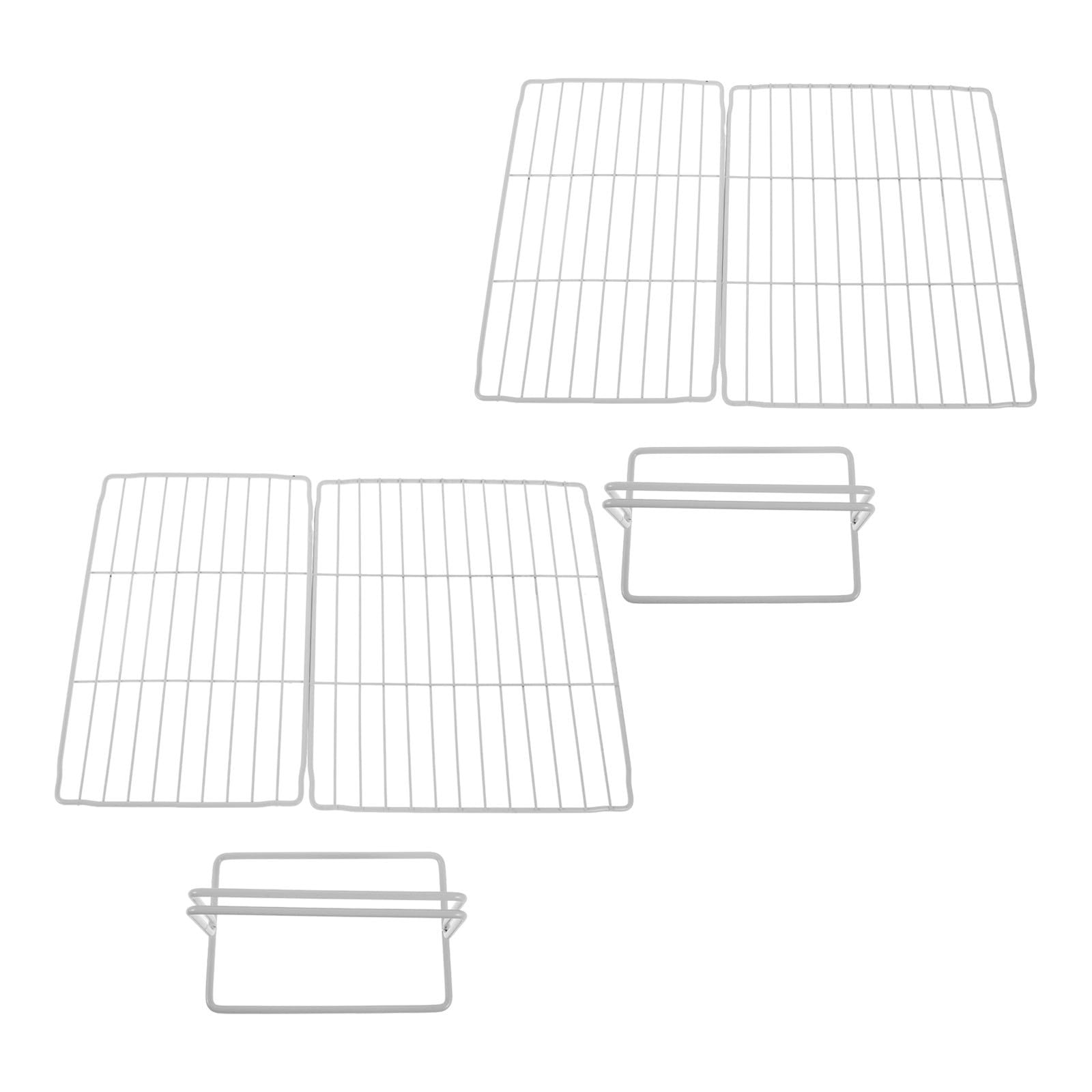 Séparateur de congélateur x2 : grille de compartiment pour réfrigérateur et cuisine