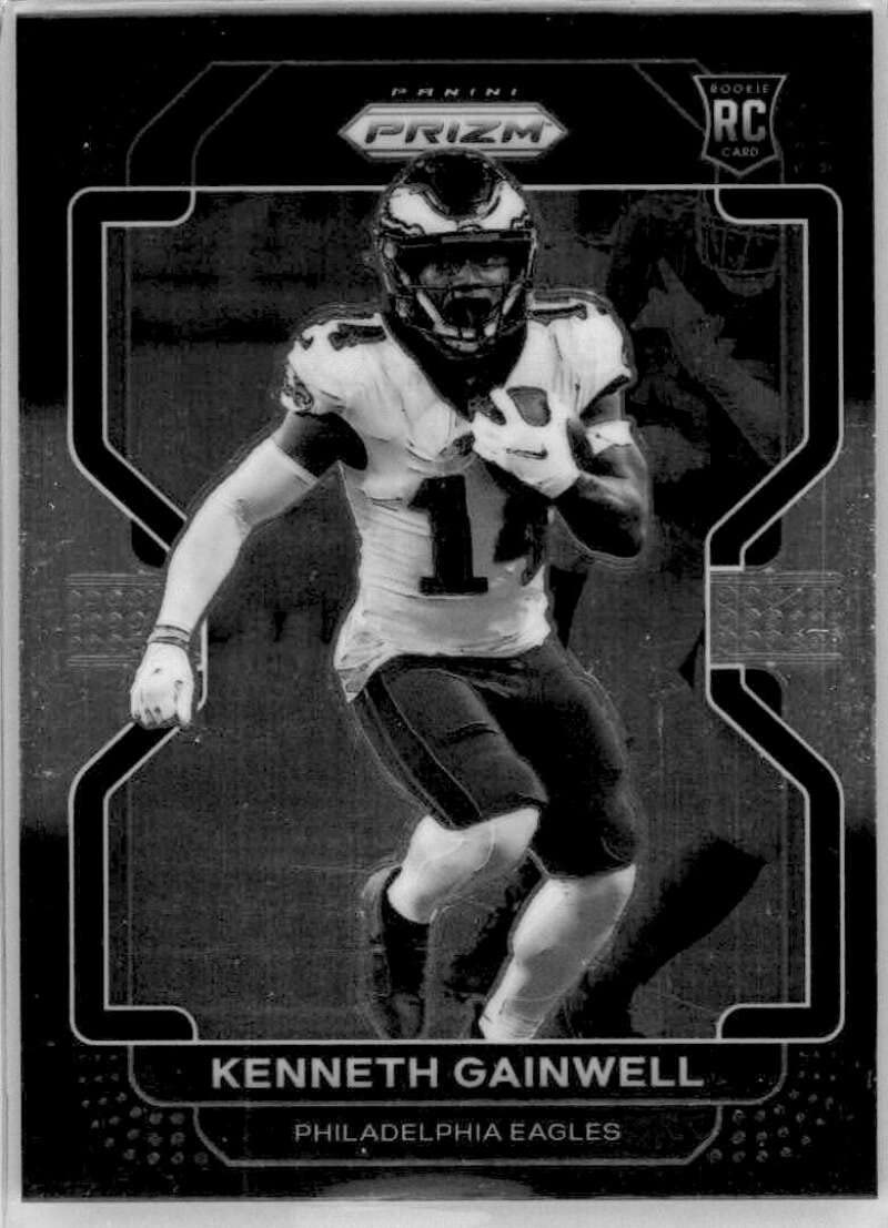 2021 Panini Chronicles Prizm Black #14 Kenneth Gainwell RC- ROOKIE CARD Philadelphia Eagles NM-MT NFL