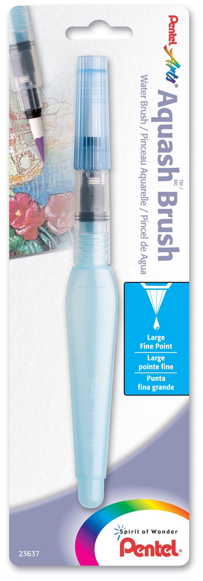 Aquash Fine Point Water Brush [Set of 2] Size: Large