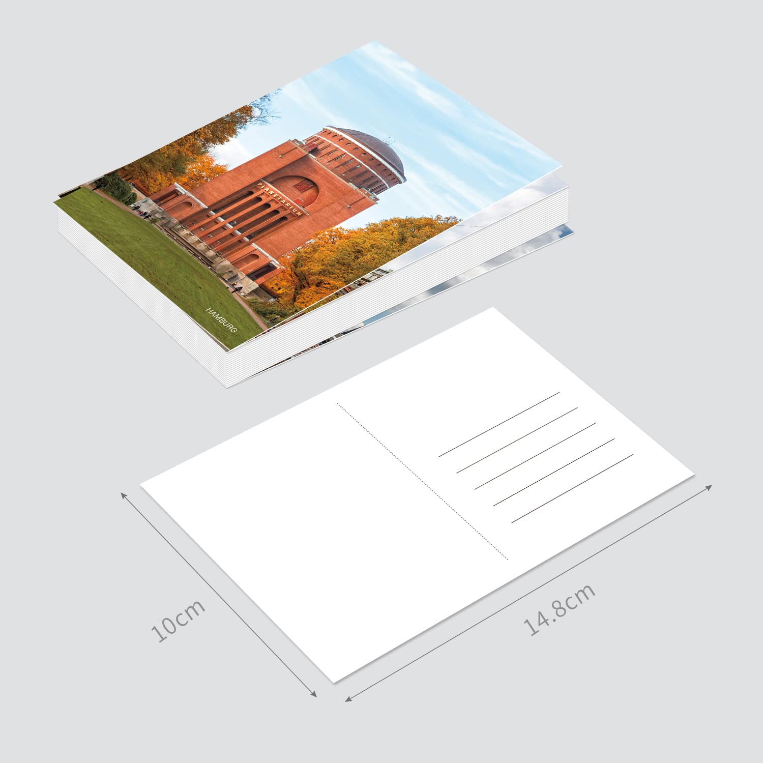 Hamburg Germany Vintage Postcard Set - 20 Travel Landscape Cards For Mailing & Collecting