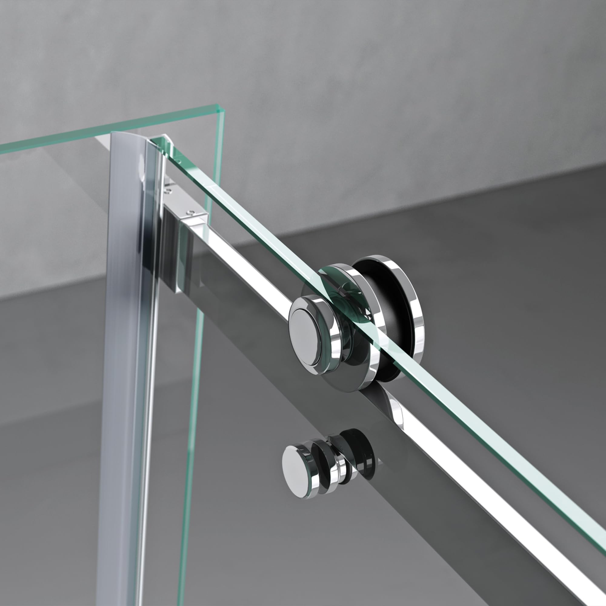 Mai & Mai Duschkabine 90x120 cm Eckdusche Dusche mit Schiebetür | 8mm ESG-Sicherheitsglas beidseitige NANO-Beschichtung R-17