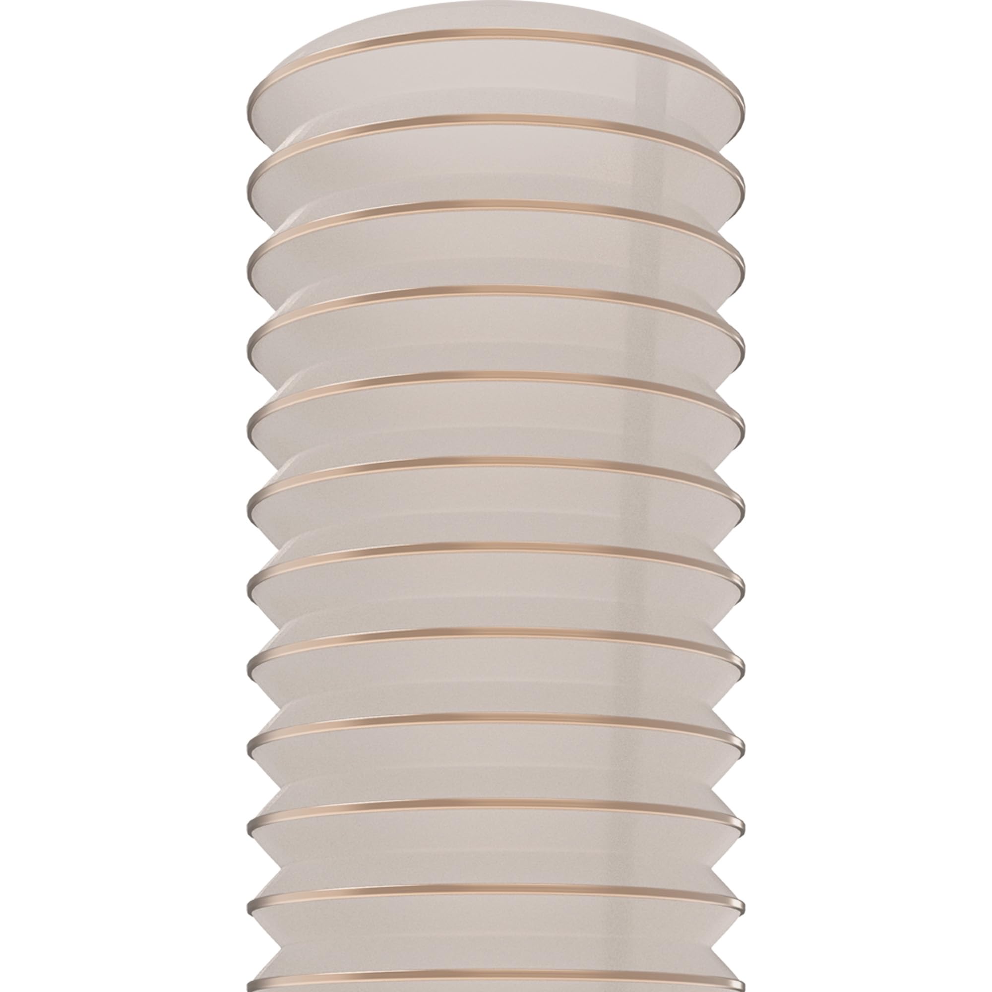 Norres Absaugschlauch Rollenware - Spiralschlauch für Absauganlage & Holzabsaugung, Späneschlauch schwer entflammbar, antistatisch, mikrobenfest, flexibler Industrieschlauch (60 mm | 5 m)