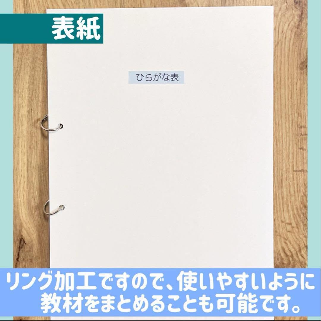 10日間限定◎ひらがな教材おまとめセット！　療育　特別支援　教育　知育　教材 10日間限定ひらがな教材おまとめセット！ 療育 特別支援 教育