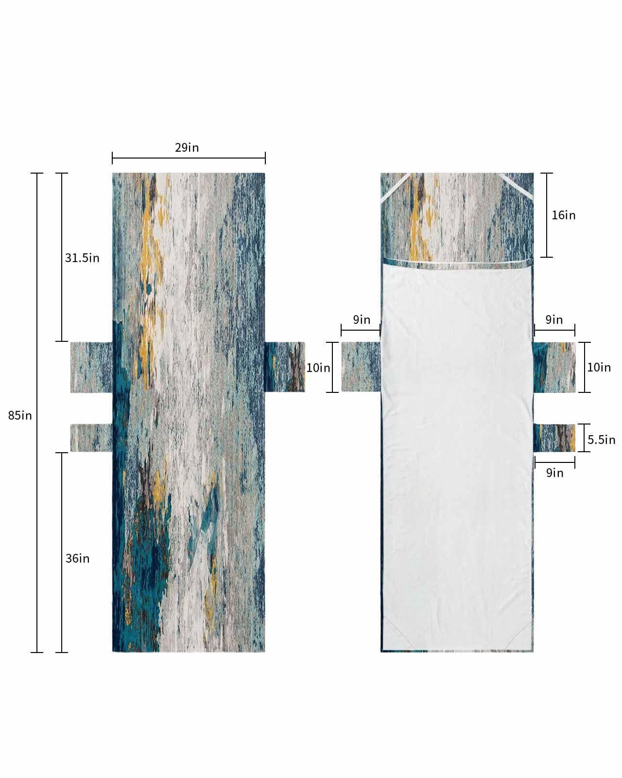 Rutsic Abstract Art Beach Pool Patio Lounge Chaise Chair Cover Towel With Pockets,Absorbent&Quick Dry Microfiber Towel Cover Bag Summer Travel Accessories for Sunbathing Farmhouse Mottled Wooden Grain