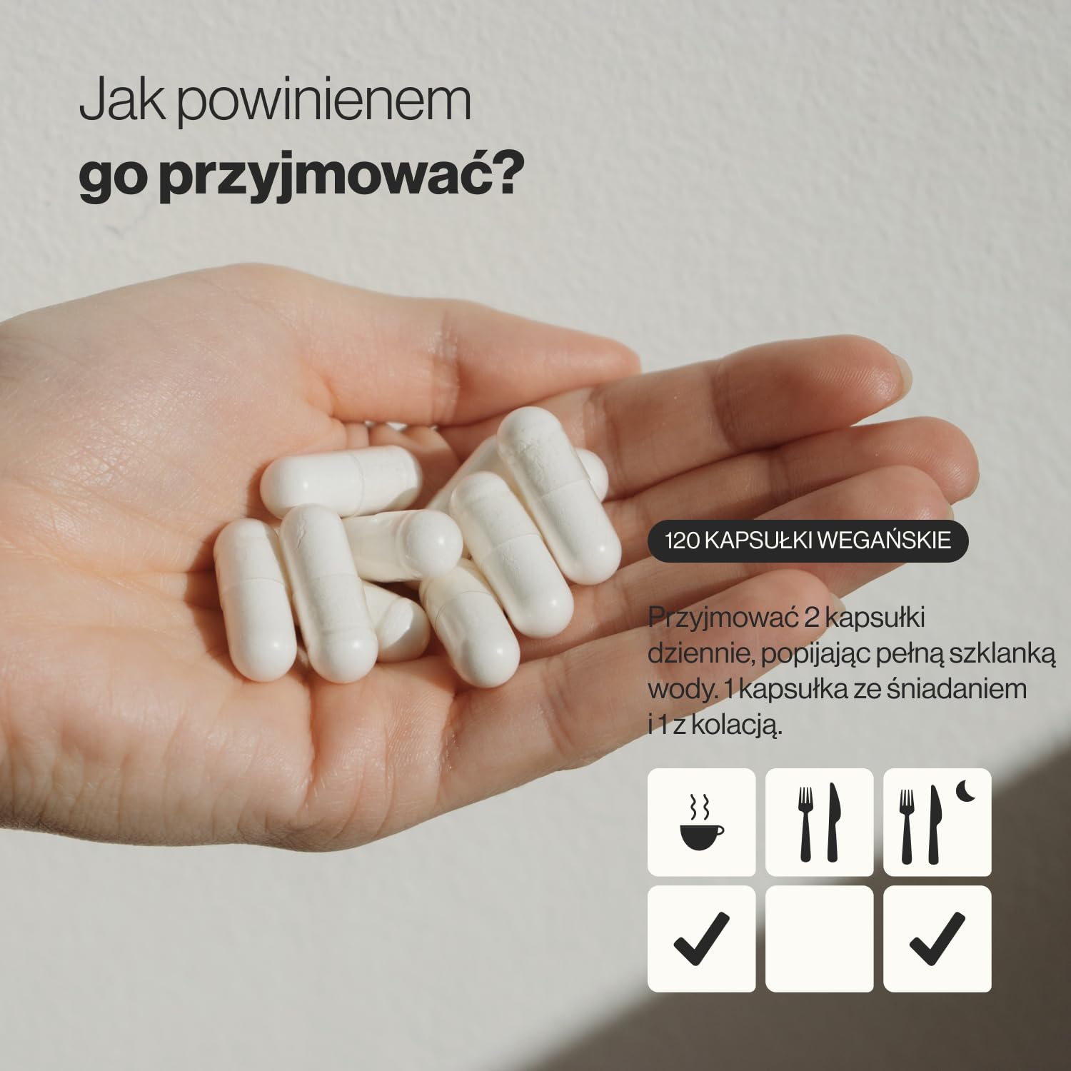 Cytrynian Wapnia z Witaminą D3 i K2 - Dla Zdrowych Zębów, Kości i Mięśni - Ulepszona Formuła z D3 i K2 - Wysoka Wchłanialność - 120 Wegetariańskich Kapsułek