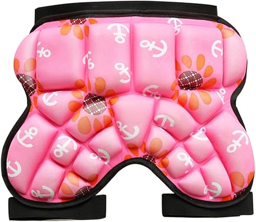 TREETDOBV Almohadillas para patinaje, 1.102 in de grosor, protector de glúteos para niños, ligeros, antideslizantes, para snowboard, almohadillas